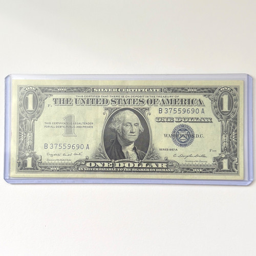 1957 silver certificate 1 - 1957, $1